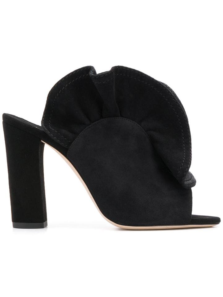 Jimmy Choo Haile 100 Sandals - Black