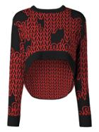 Opening Ceremony Umd X Opening Ceremony Elliptical Jumper - Red