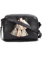 Rebecca Minkoff Tassel Camera Bag, Women's, Black, Leather