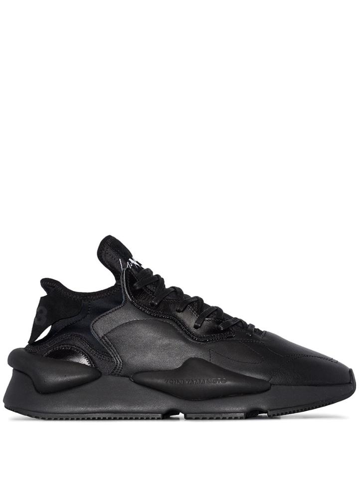 Y-3 High Top Kaiwa Sneakers - Black