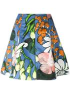 Marni Madder Print Skirt, Women's, Size: 36, Cotton/linen/flax