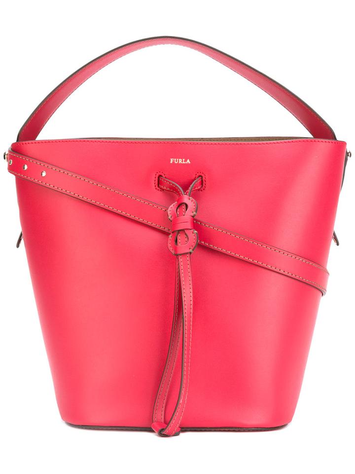 Furla Top-handle Tote, Women's, Red, Leather
