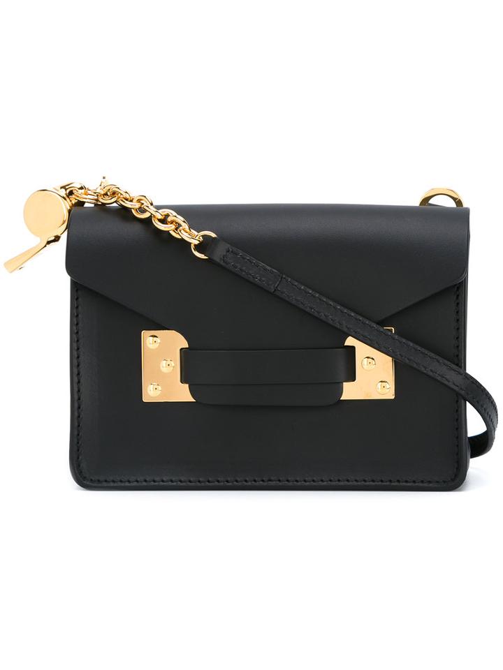 Sophie Hulme 'milner' Crossbody Bag, Women's, Black, Leather