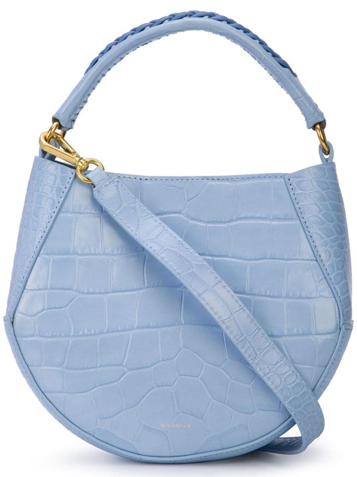 Wandler Corsa Mini Tote Bag - Blue