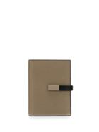 Valextra Foldover Wallet - Neutrals
