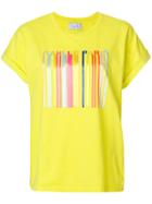 Gaelle Bonheur Logo Printed T-shirt - Yellow & Orange