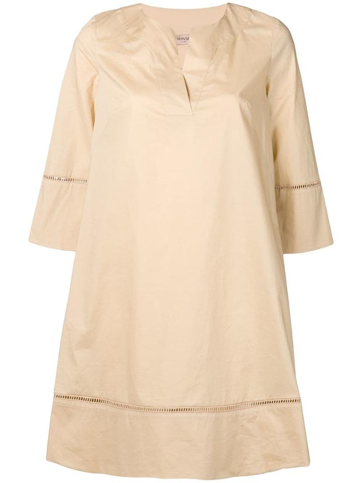 Twin-set Tunic Dress - Neutrals