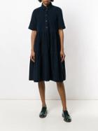 Henrik Vibskov Flared Shirt Dress - Blue