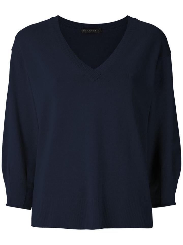 Alcaçuz Nara Knit Blouse - Blue