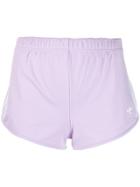 Adidas 3-stripes Track Shorts - Purple