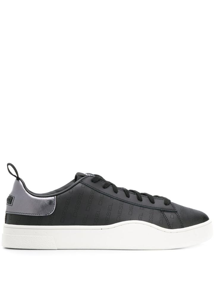 Diesel Perforated Sneakers - Black