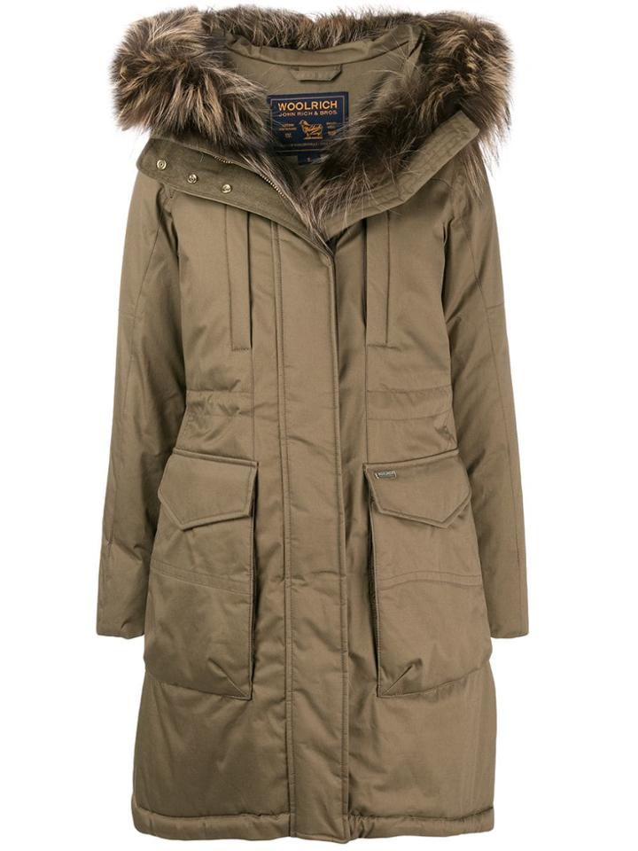 Woolrich Oversized Parka - Brown