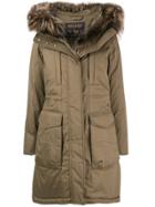Woolrich Oversized Parka - Brown