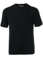 Neil Barrett Short Sleeve Jumper, Men's, Size: Medium, Black, Wool/cashmere/silk