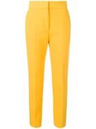 Msgm Slim-fit Trousers - Yellow