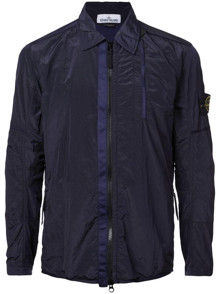 Stone Island Lightweight Shell Shirt - Black
