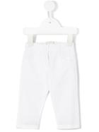 Fendi Kids - Casual Trousers - Kids - Cotton/spandex/elastane - 18 Mth, White
