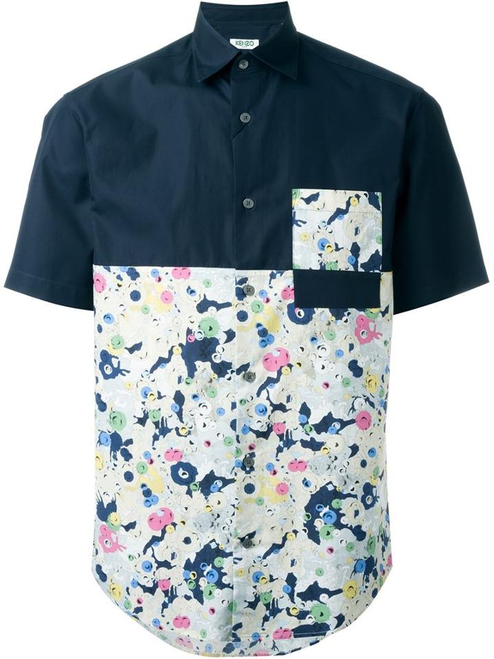 Kenzo Printed Panel Shirt