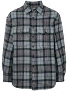 Wooyoungmi Standard Checked Shirt - Blue