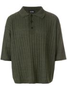 Raf Simons Oversized Polo Shirt - Green