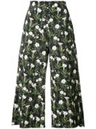 Vivetta - Tordo Cropped Trousers - Women - Cotton - 36, Green, Cotton
