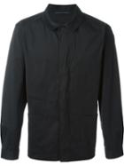 Christopher Kane Classic Jacket Shirt, Men's, Size: Small, Black, Polyamide/polyester/spandex/elastane