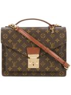Louis Vuitton Vintage Monceau 28 2-way Business Hand Bag - Brown