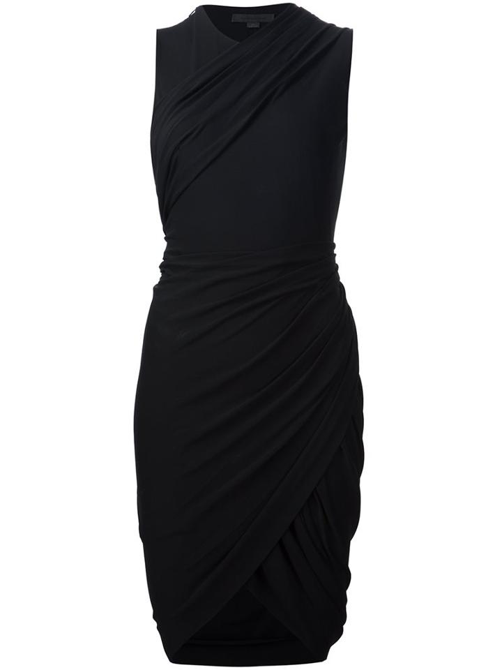 Alexander Wang Wrap Effect Asymmetric Dress