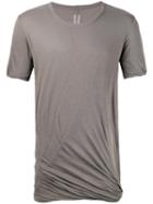 Rick Owens - Double T-shirt - Men - Cotton - M, Grey, Cotton