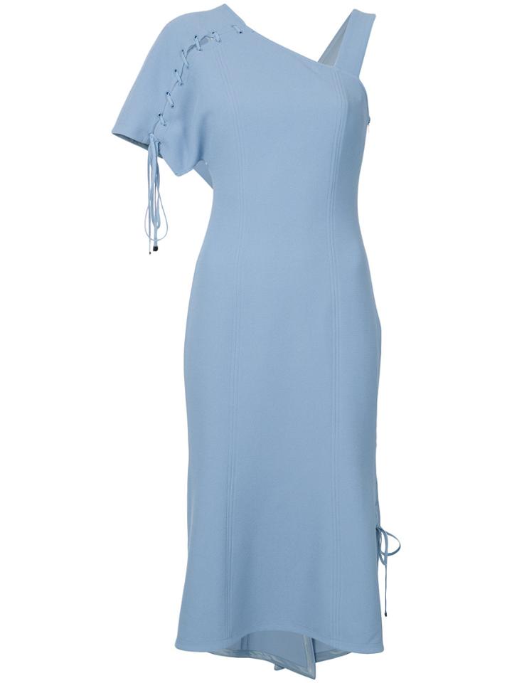 Ginger & Smart Sequel One-shoulder Dress - Blue