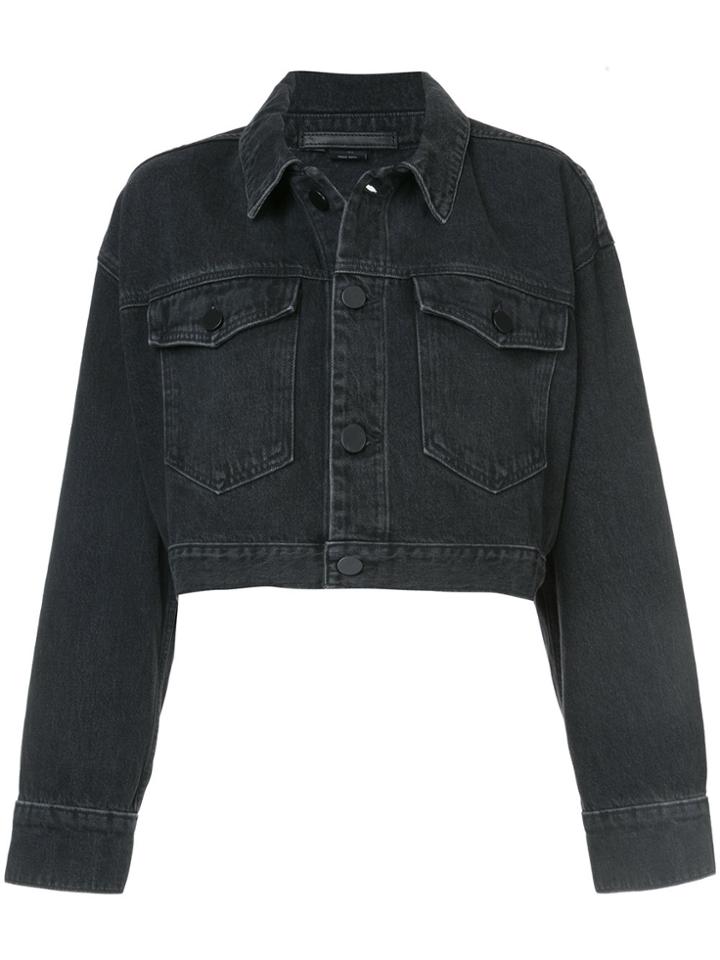 Alexander Wang Cropped Jacket - Black