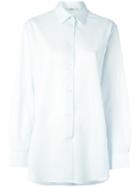 Céline Long Sleeve Shirt, Women's, Size: 40, Blue, Polyester