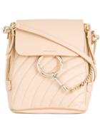 Chloé Faye Small Backpack - Neutrals