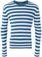 Ermanno Scervino Striped Jumper, Men's, Size: 50, Blue, Cotton