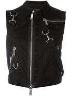 Dsquared2 Biker Zip Gilet