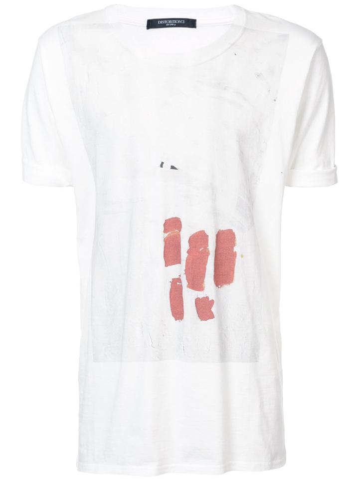 Nude Printed T-shirt - White