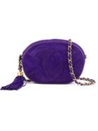 Chanel Vintage Round Crossbody Bag, Women's, Pink/purple