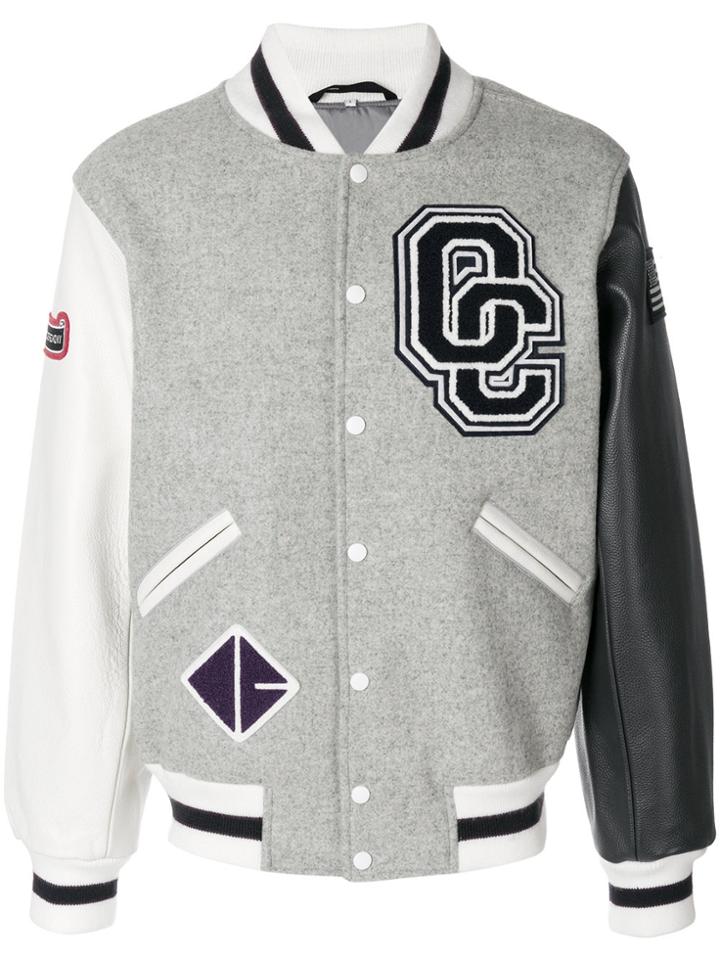 Opening Ceremony Oversized Bomber Jacket - Grey