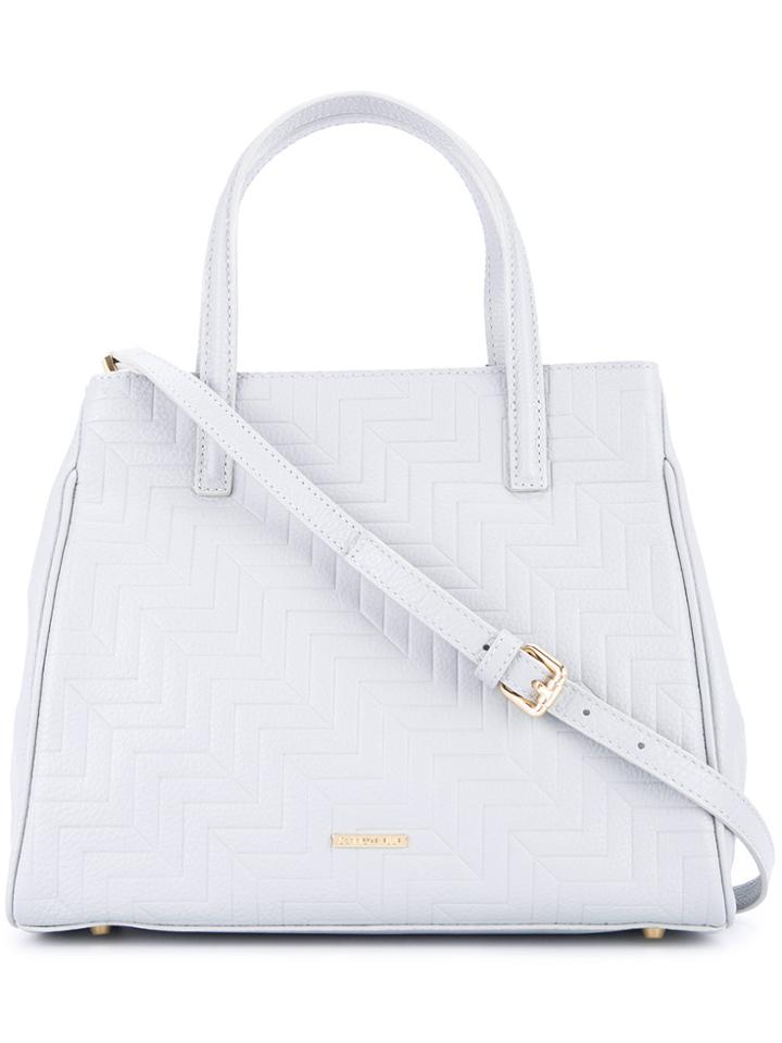 Cerruti 1881 Embossed Tote - Blue
