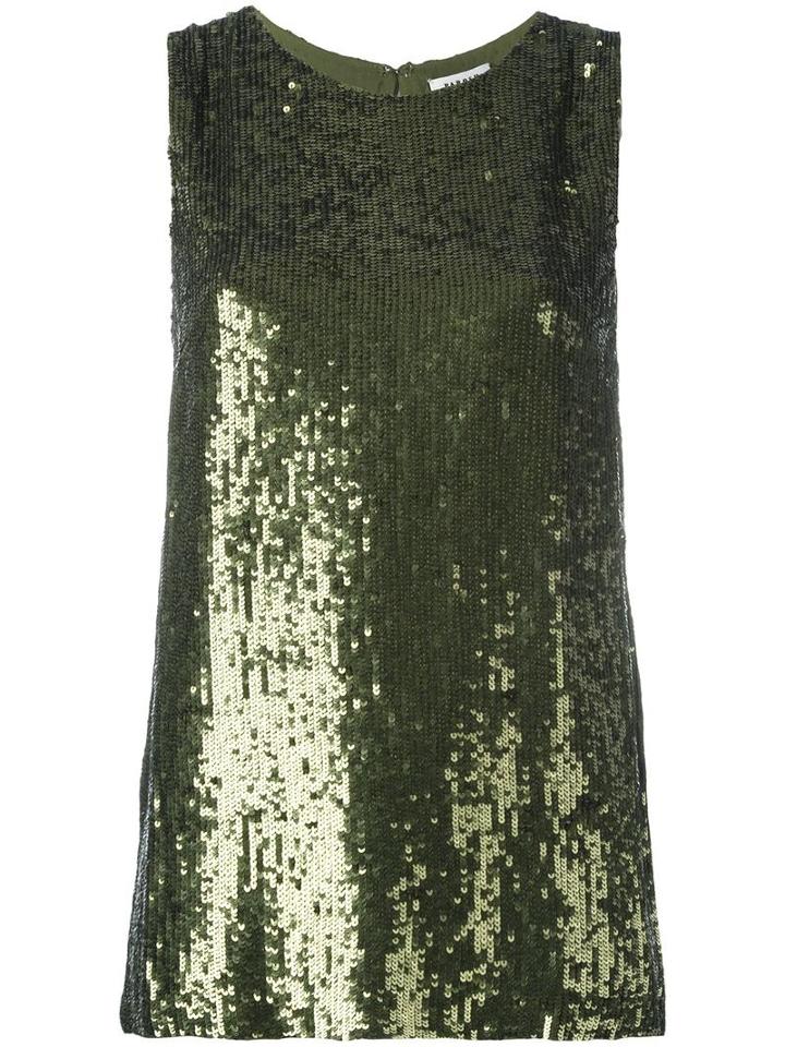 P.a.r.o.s.h. 'googi' Tank, Women's, Size: Xs, Green, Viscose/pvc