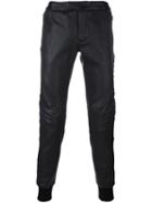 Les Hommes Cuffed Tapered Trousers