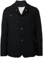 Undercover Buttoned Jacket, Men's, Size: 3, Black, Cotton/linen/flax