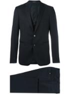 Tagliatore Peaked Lapels Formal Suit