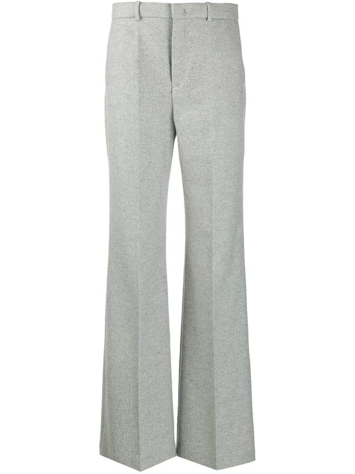 Joseph Tess Herringbone Trousers - Grey