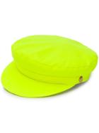 Manokhi Neon Biker Hat - Yellow