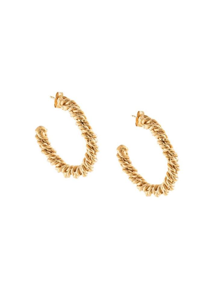 Alighieri The Woven History Earrings - Gold