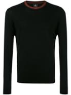 Ps By Paul Smith Round Neck Jumper, Men's, Size: Xs, Black, Nylon/merino