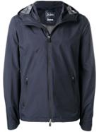 Herno Hooded Windbreaker - Blue