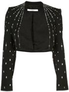 Givenchy Embellished Cropped Jacket - Black