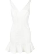 Stella Mccartney Flared Mini Dress - White